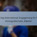 One Day International: Engagemang för fans, Visningsalternativ, Biljetter