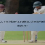T20-VM: Historia, Format, Minnesvärda matcher