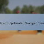 Testmatch: Spelarroller, Strategier, Tekniker