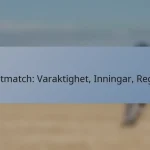 Testmatch: Varaktighet, Inningar, Regler